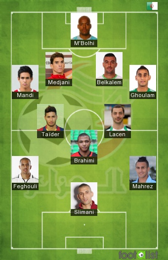 Algeria best eleven