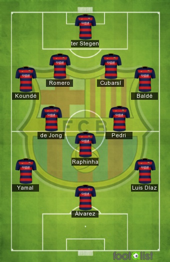 Barça 25-26