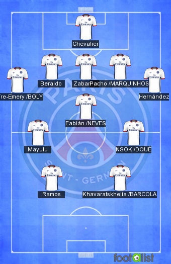 PSG VS AUXERRE