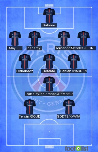 PSG VS BREST