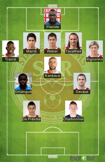 Reims 2016-2017 Best XI
