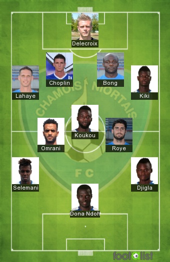 Niort 2016-2017 once tipo
