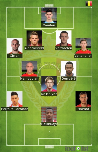 Liste 26 Diables Rouges diables rouges par icetof7000 :: footalist